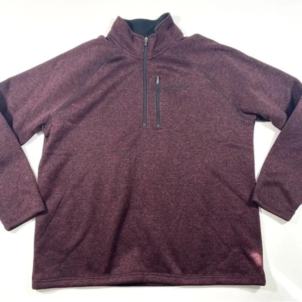 Eddie Bauer Mens Radiator Fleece Lined Sweater
